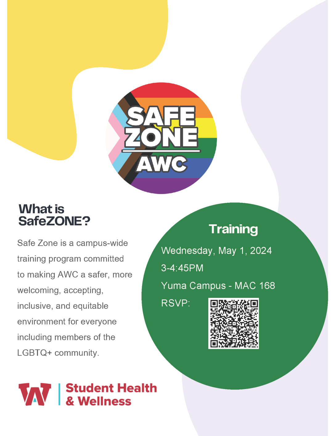 Safe Zone Training Arizona Western College